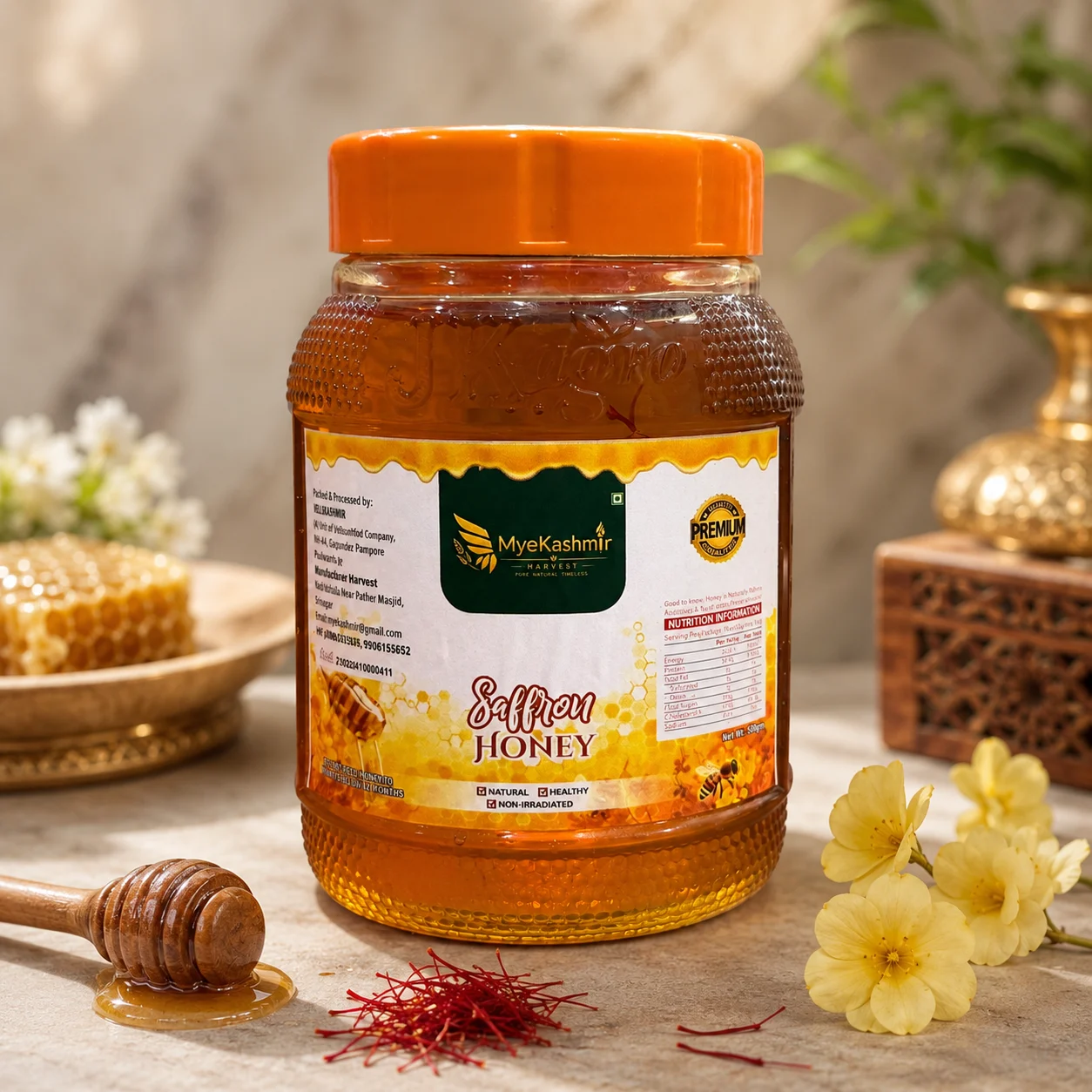 Saffron Honey – 500g